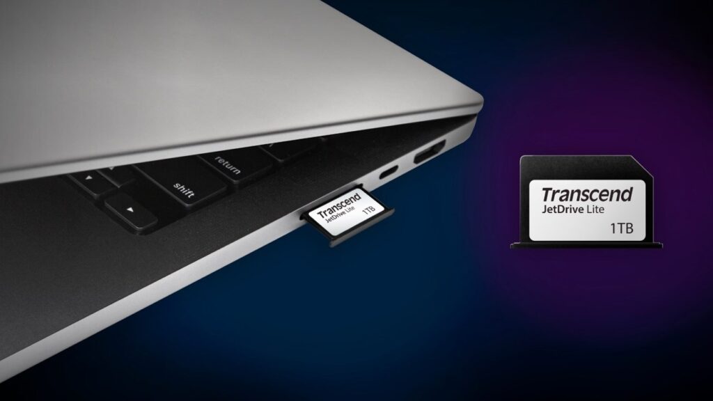 JetDrive Lite 330 expansion card adds 1 TB storage to the MacBook Pro