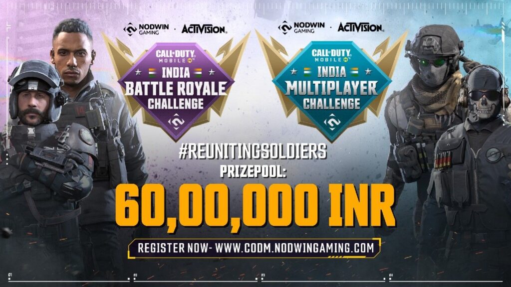 Call of Duty: Mobile India Challenge tournament announced, offers prize pool of 60 Lakh