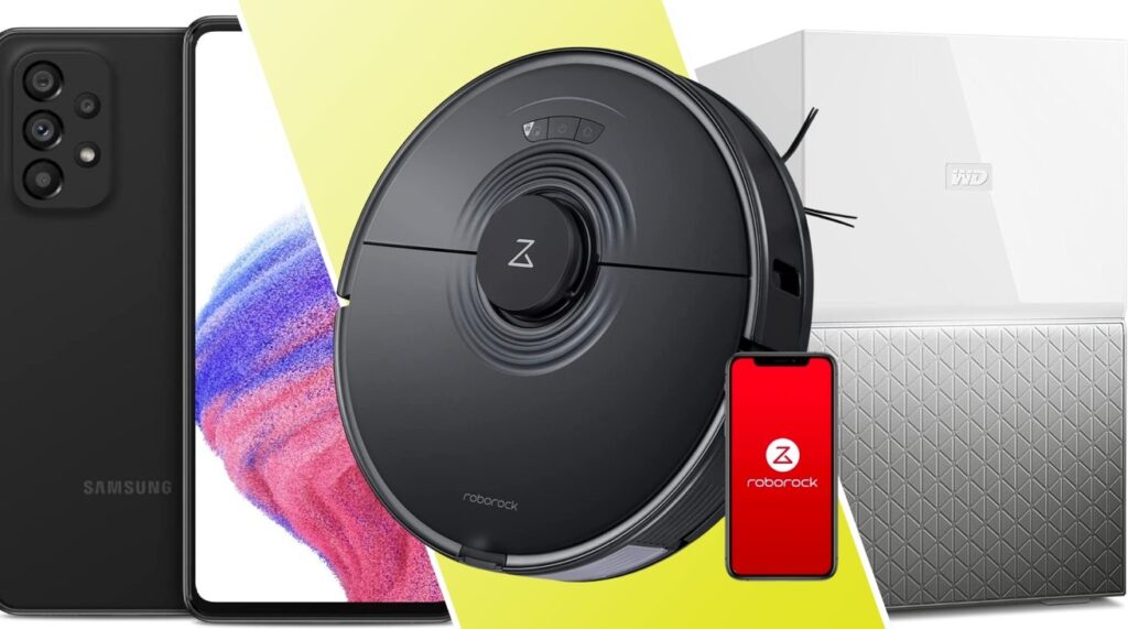 Daily deals May 3: $170 off Roborock S7 Vacuum and Mop, $40 off WD 4TB My Cloud Home Duo, $100 off Samsung Galaxy A53 5G (Unlocked), more