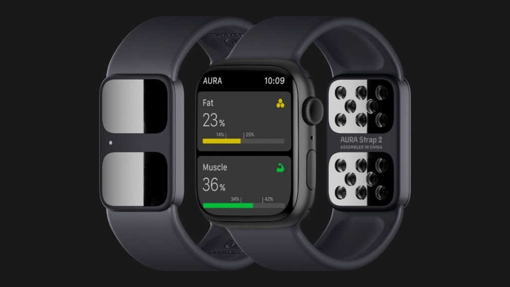 Enhanced Aura Strap 2 for Apple Watch and Aura Plus subscription service available now