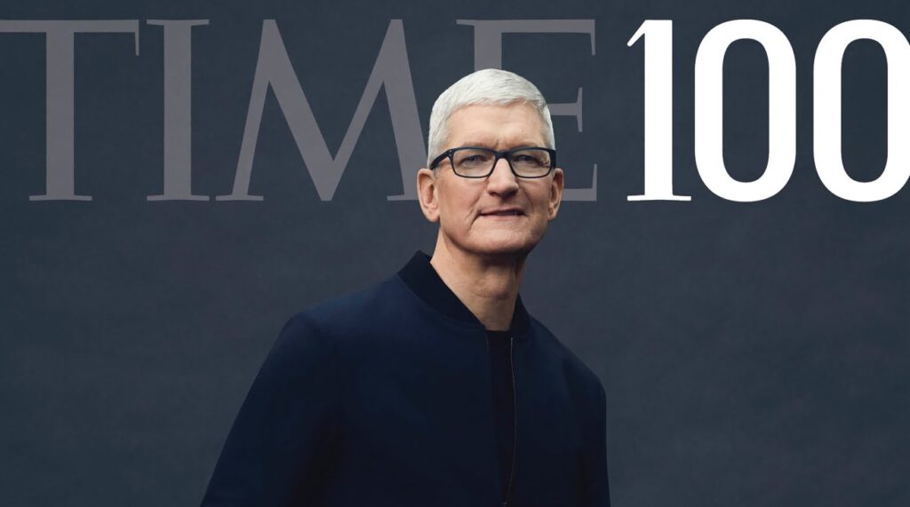 Tim Cook gets the cover in 2022 Time 100 list