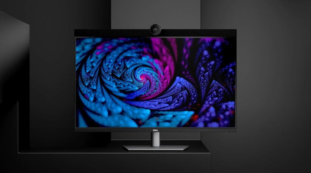 Dell's new 32-inch 4K Conferencing Monitor also has a 4K webcam