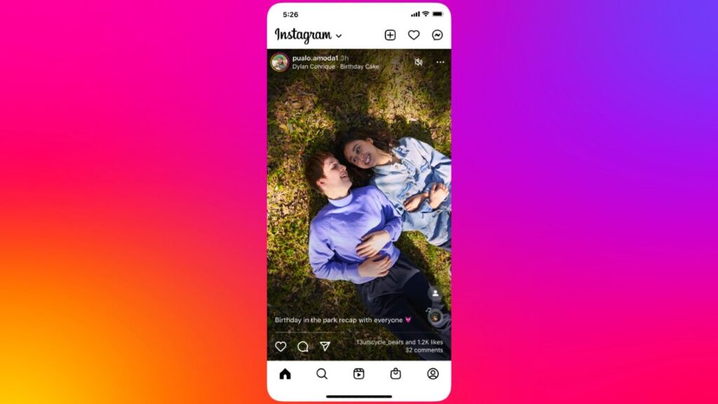 Instagram tests full-screen video posts on the feed like TikTok