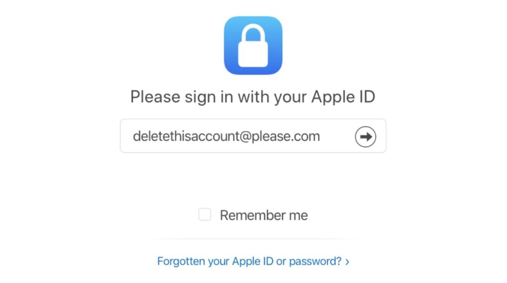 How to delete an Apple ID account