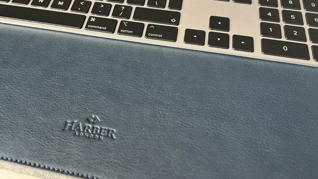 Harber Leather Desk Mat review: comfortable, desirable Mac accessory