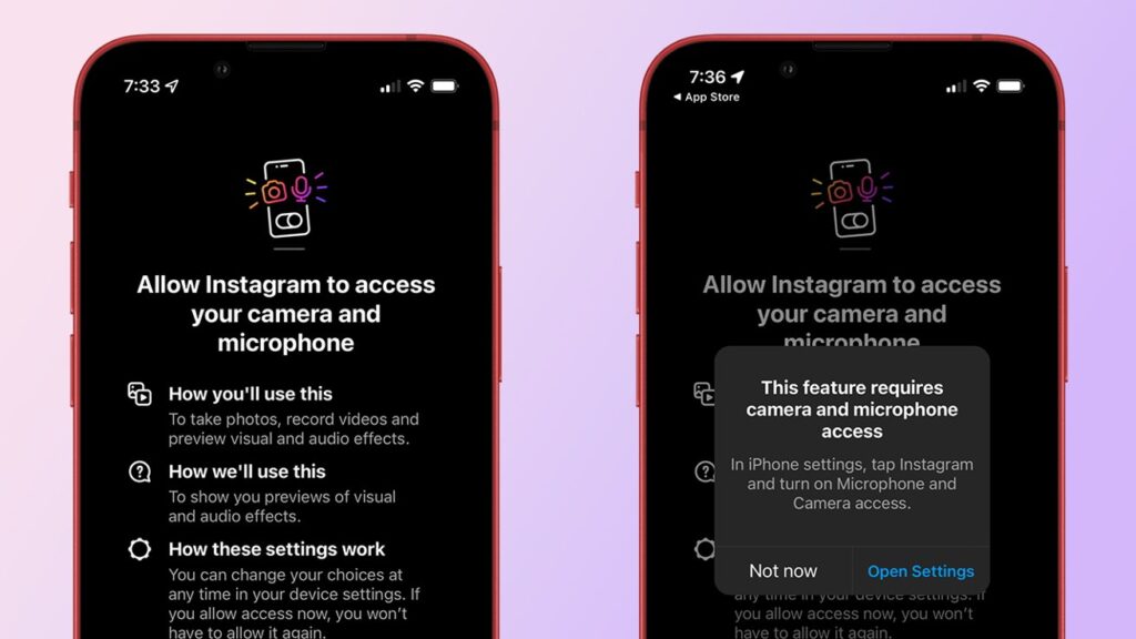 How to manage camera and microphone permissions on iPhone and iPad