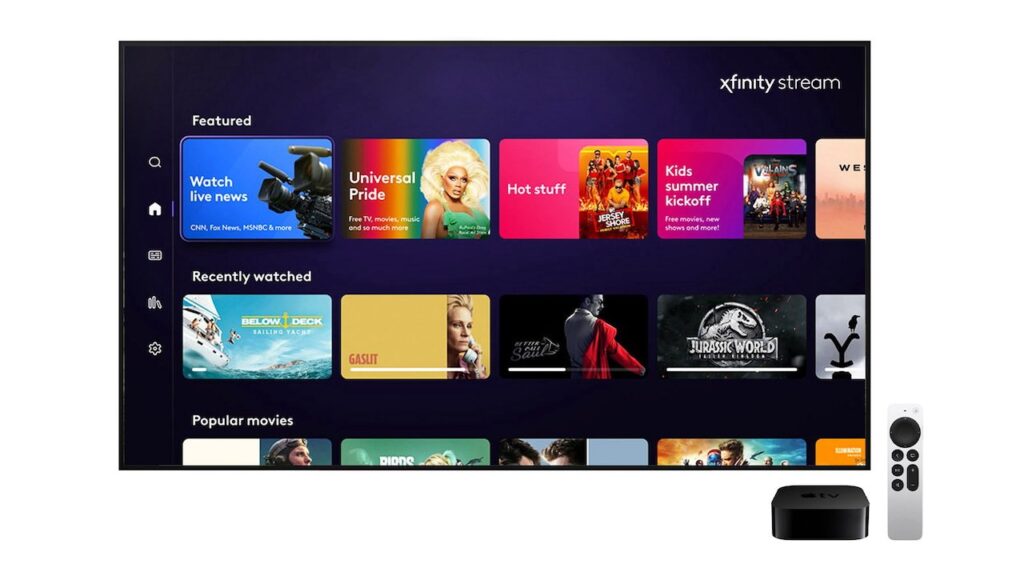 Comcast launches Xfinity Stream app on Apple TV 4K, Apple TV HD