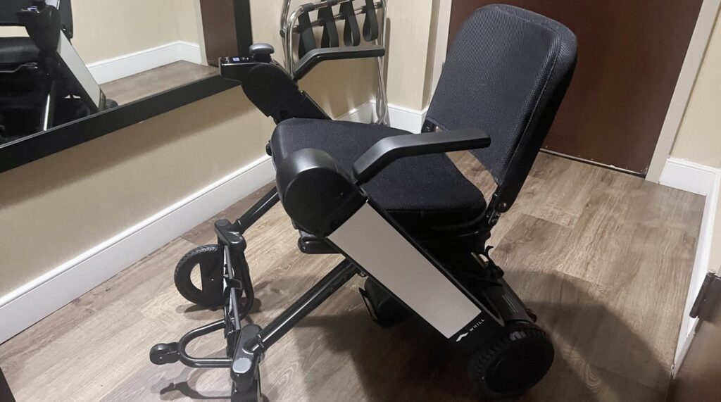 Hands on: Whill model F motorized wheelchair with iPhone connectivity