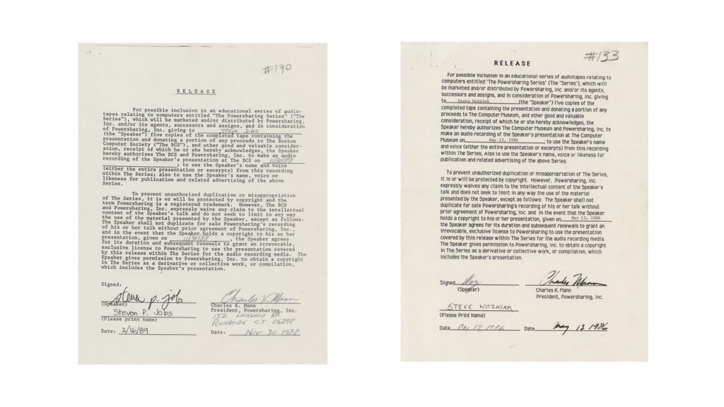 Documents signed by Steve Jobs, Steve Wozniak set to hit the auction block
