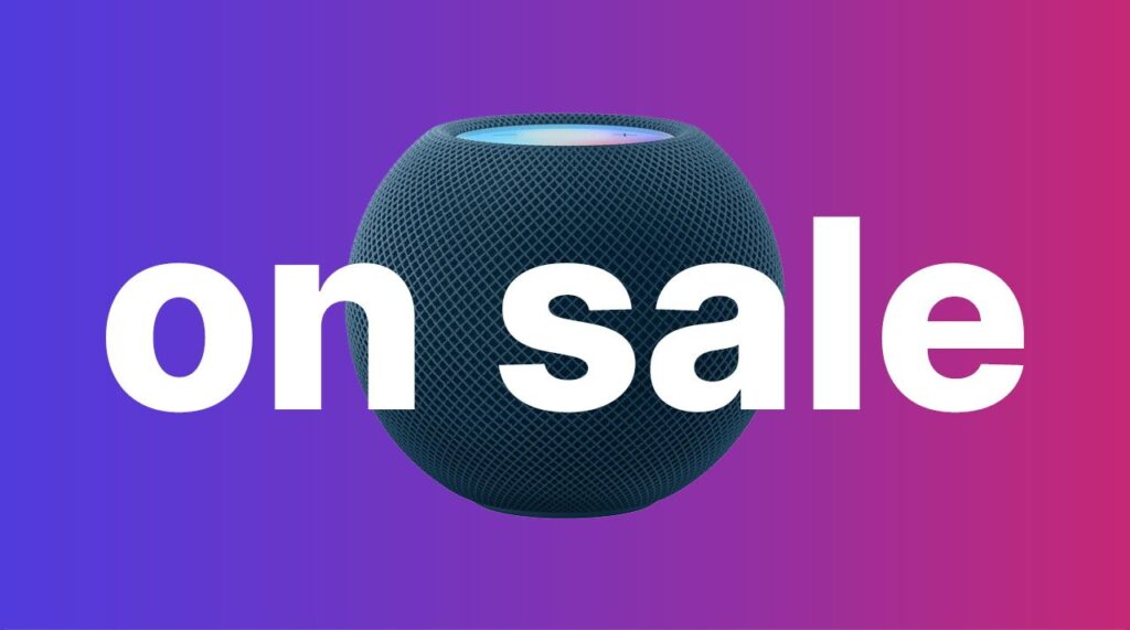 Apple's HomePod mini dips to $89.95 during weekend sale