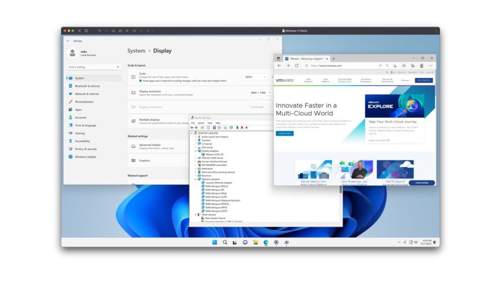 Latest VMWare Fusion tech preview brings Windows 11 to Apple Silicon Macs