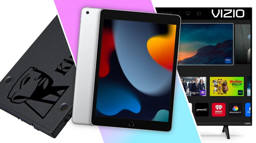 Daily deals August 1: $299 10.2-inch iPad, 480GB SSD for $35, $298 50-inch 4K Smart TV, more